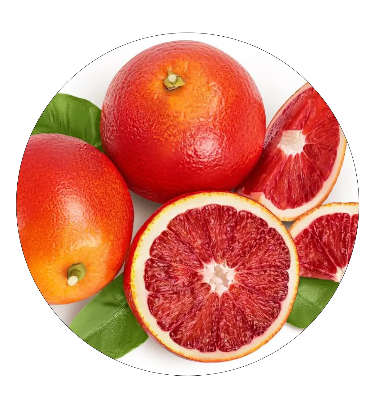As antocianinas presentes na laranja moro possuem propriedades antioxidantes que ajudam a combater a inflamação e aceleram a queima de gordura. Elas também melhoram a saúde cardiovascular e promovem um metabolismo mais eficiente.